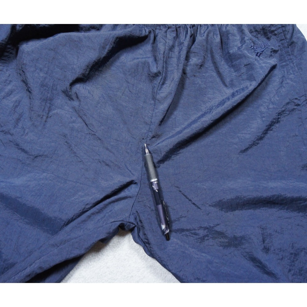 Vintage Reebok Pants Mens XL Blue Windbreaker 90s Y2K Gorpcore Outdoors Adult - Picture 5 of 14